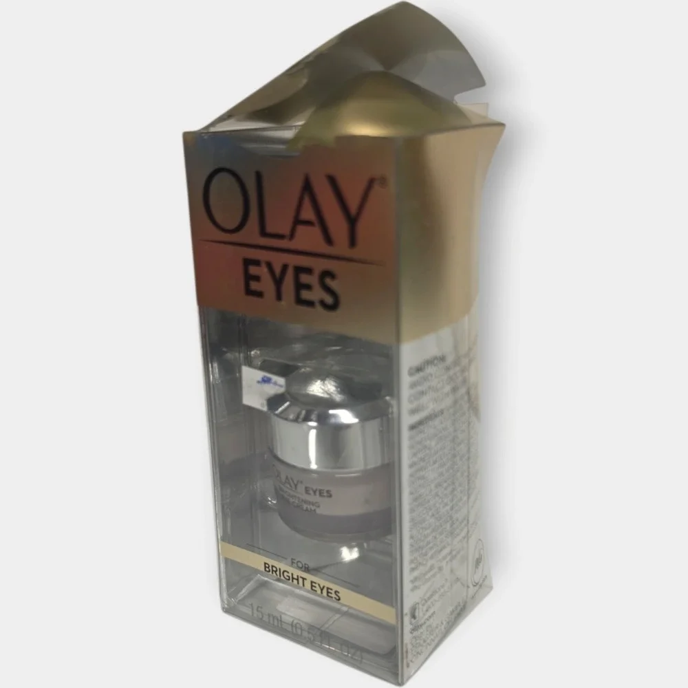 Olay Eyes Brightening Eye Cream with Vitamin C Vitamin B3 0.5 fl oz Brand New